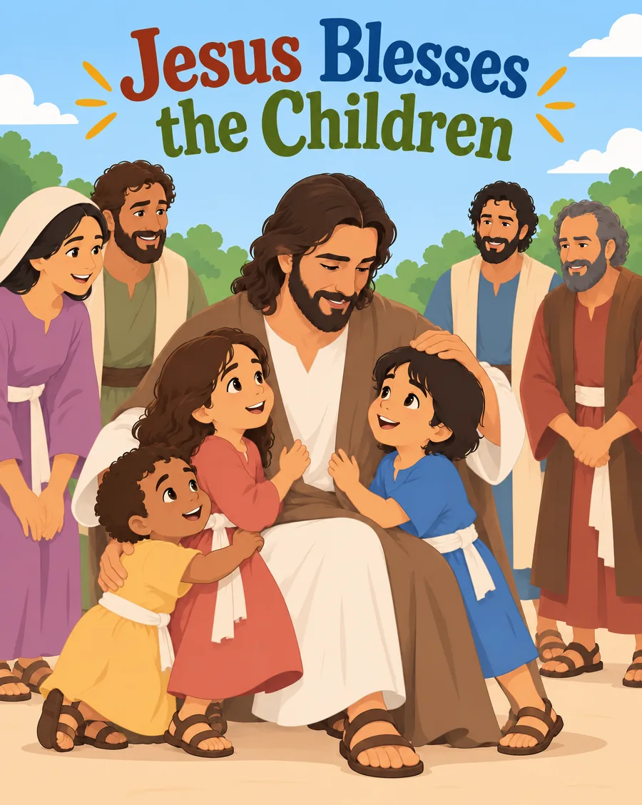 Jesus Blesses the Children