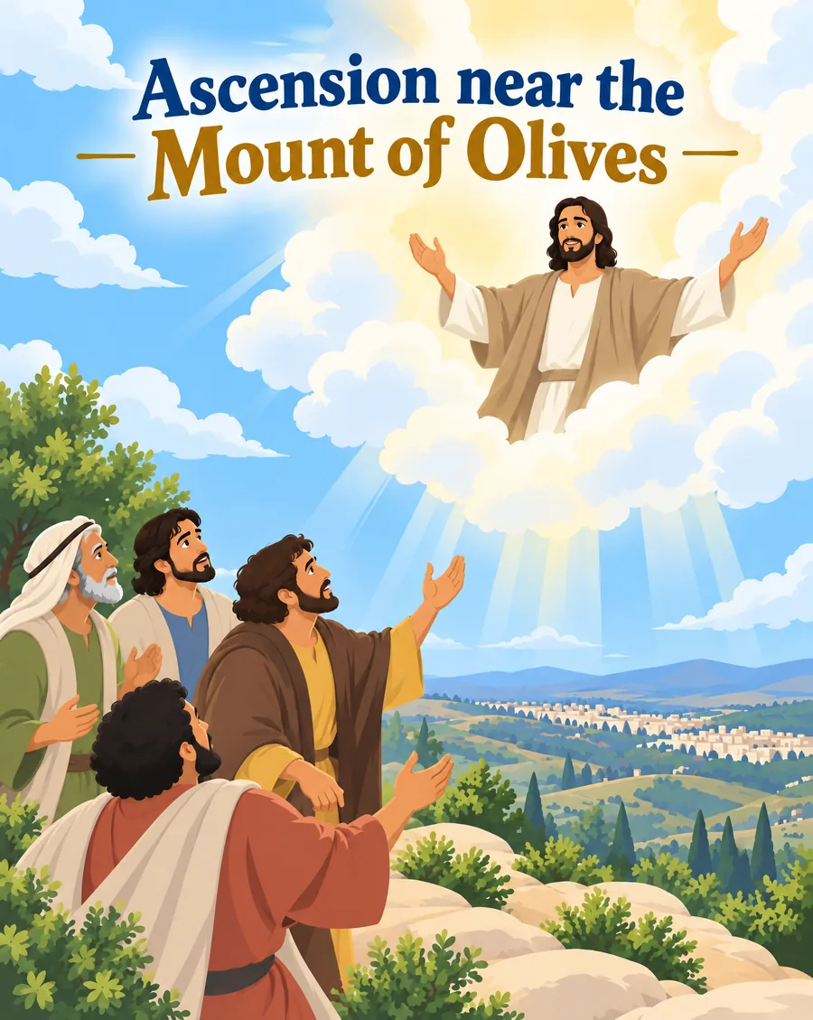 Ascension near the Mount of Olives