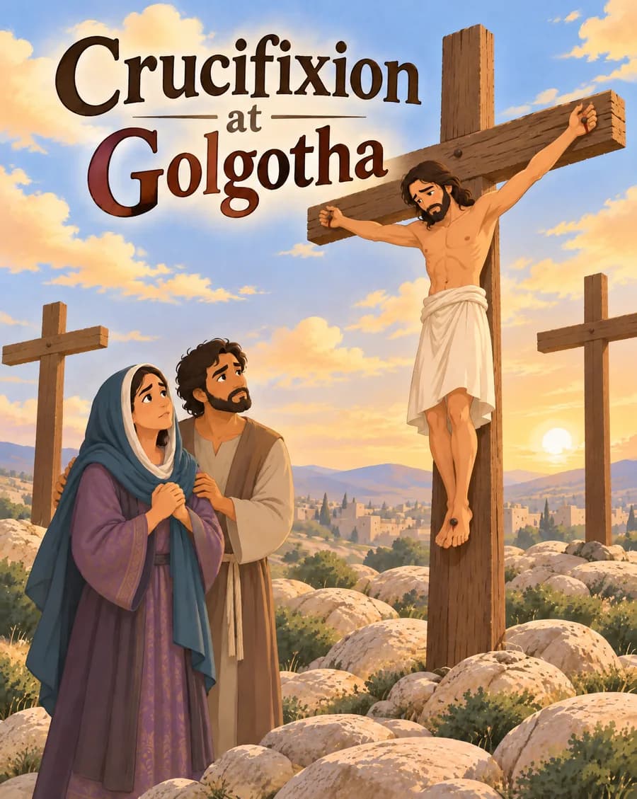 Crucifixion at Golgotha