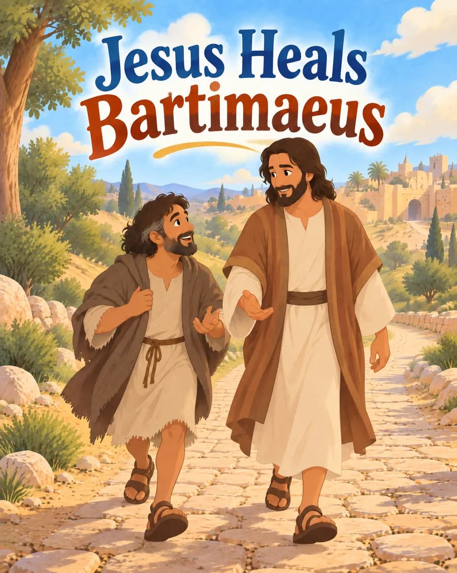 Jesus Heals Bartimaeus