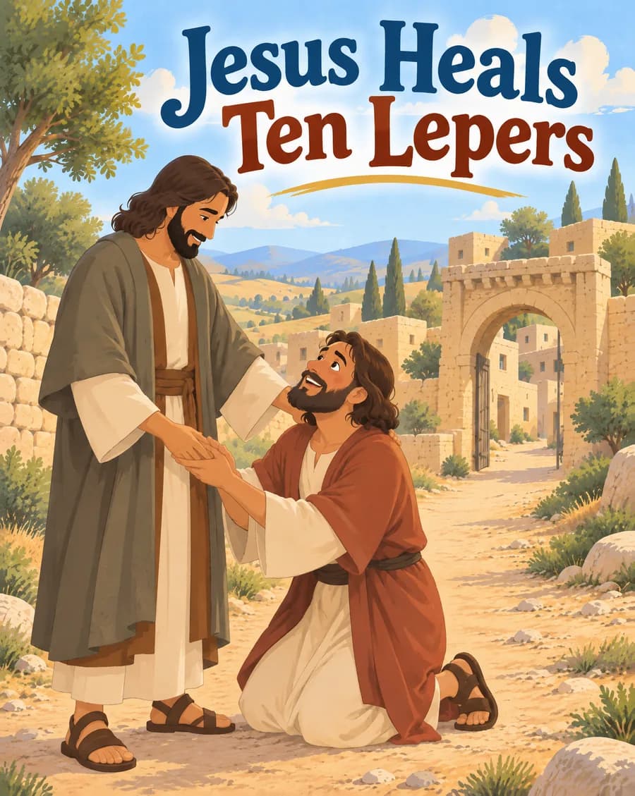 Jesus Heals Ten Lepers