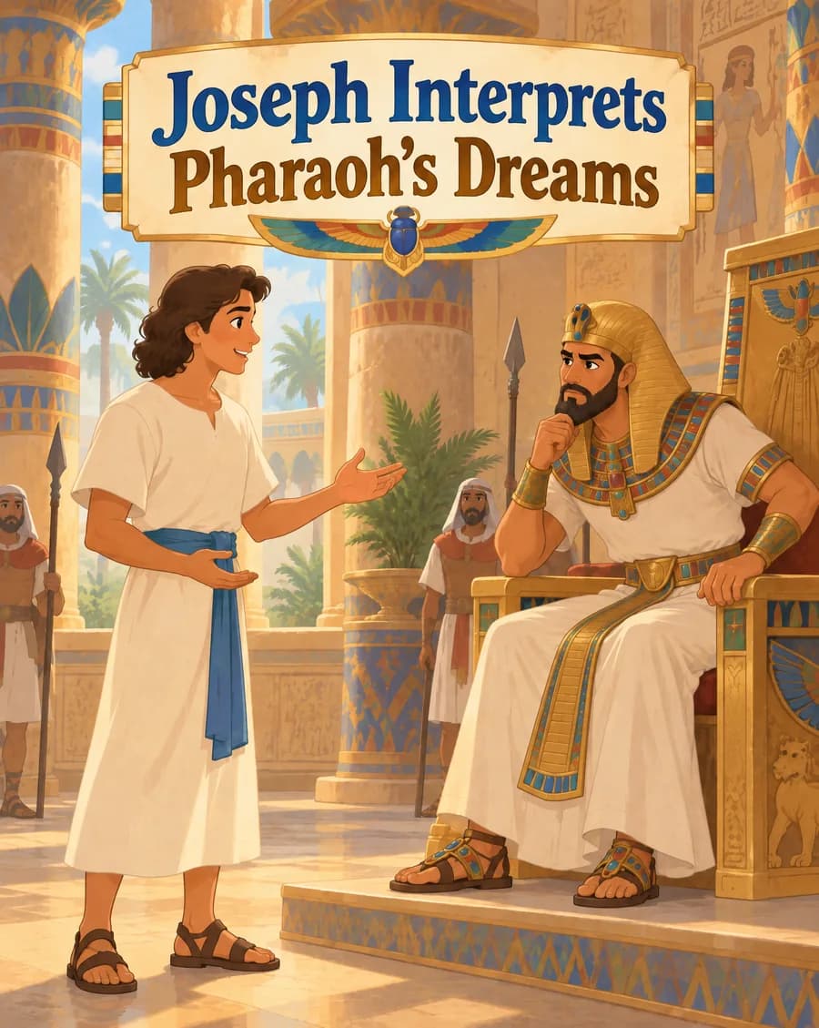 Joseph Interprets Pharaoh’s Dreams