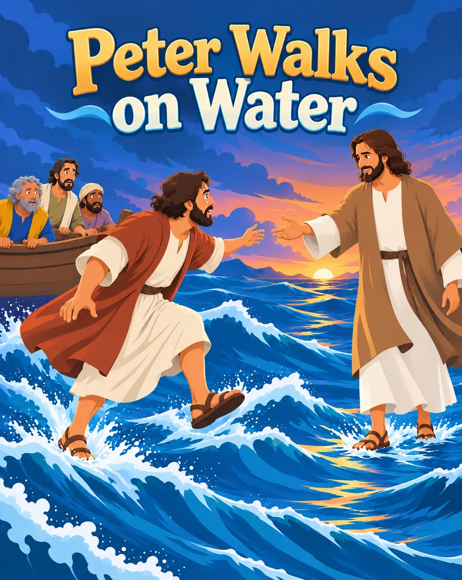 Peter Walks on Water