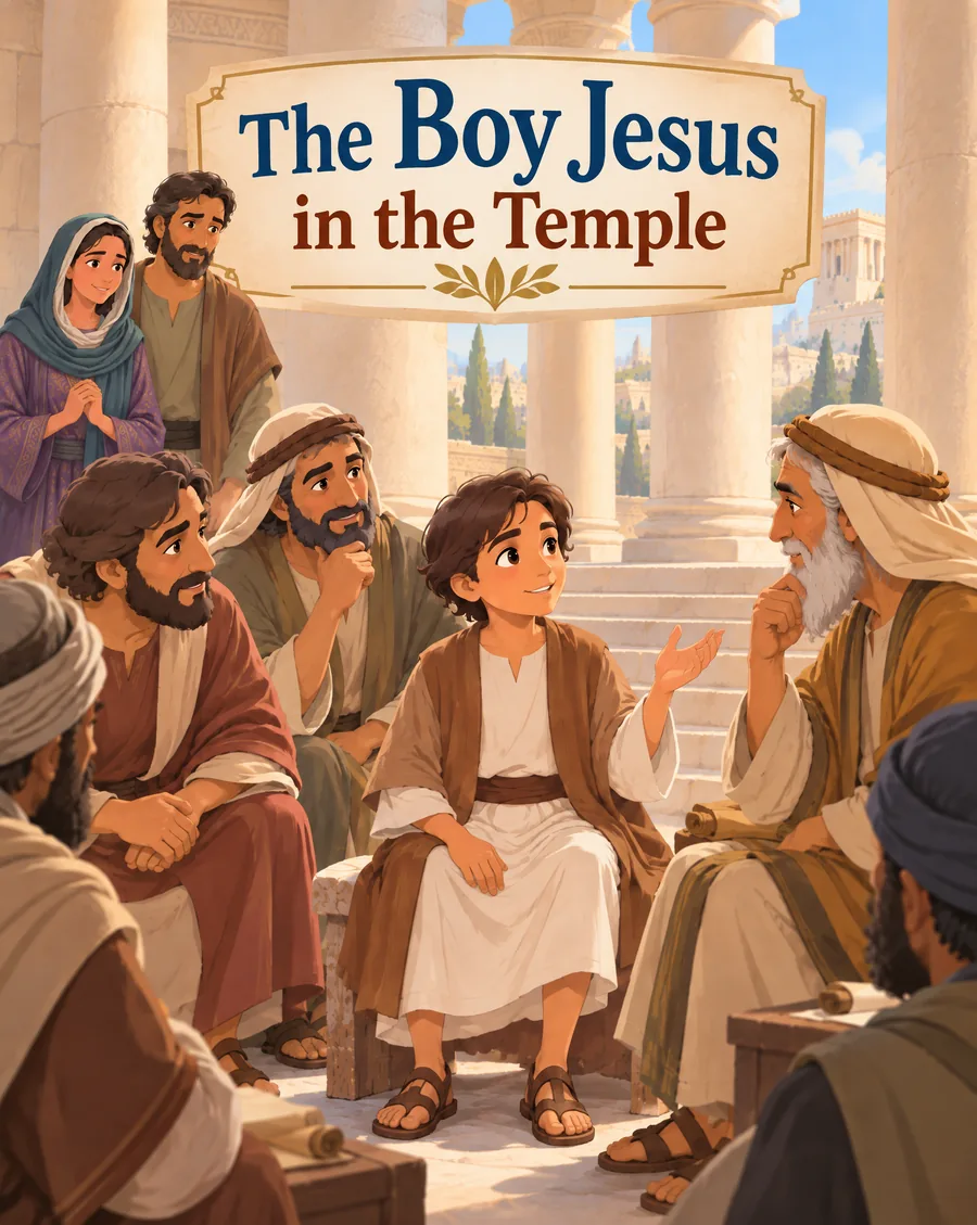 The Boy Jesus in the Temple